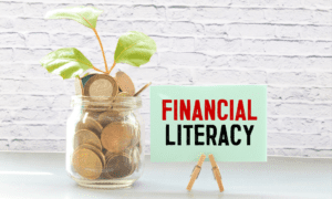 financial literacy seedling jar coins